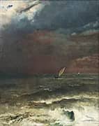 Seascape Storm Effect By Alfred Stevens