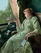 Symphony in Green By Alfred Stevens