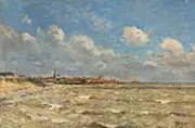 The Harbor at Ostend By Alfred Stevens