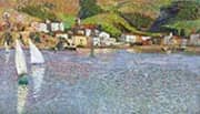 Hameau Face au Port de Collioure By Henri Jean Guillaume Martin