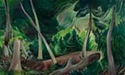 Lush Forest Clearing Landscape By Emily Carr