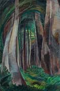 Wood Interior 1932 By Emily Carr