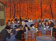 Beer Garden By Marianne von Werefkin