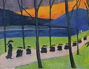 Fall School c1907 By Marianne von Werefkin