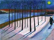 Moonlit By Marianne von Werefkin