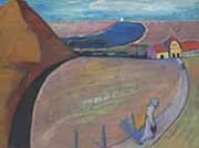 Prerow Train Station 1911 By Marianne von Werefkin