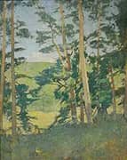 A Clearing Beyond The Trees By Emil Carlsen