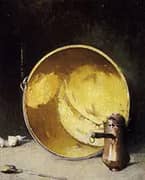 Still Life Brass and Copper 1926 By Emil Carlsen