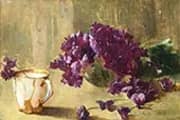 Violets 1897 By Emil Carlsen
