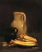 White Asparagus By Emil Carlsen