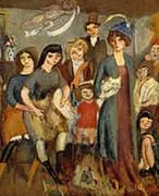 The Turkish Family 1907 By Jules Pascin