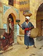 The Flower Merchant By Rudolf Ernst