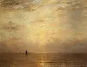 Setting Sun By Hendrik Willem Mesdag