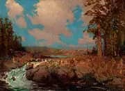 New York Landscape 1908 By Julian Onderdonk