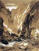 Toltec Gorge Colorado By Thomas Moran
