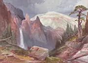 Tower Falls and Sulpher Monutain 1874 By Thomas Moran