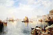 Venetian Grand Canalg By Thomas Moran