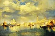 Venetian Scene By Thomas Moran