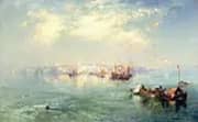 Vera Cruz Harbor Mexico By Thomas Moran