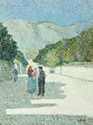 Landscape in Provence 1898 By Leon Pourtau