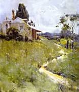 Travellers Rest By Arthur Streeton