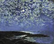 Moonlight, Isle of Shoals By Childe Hassam