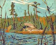 Moose Lake Algoma 1920 By J.E.H. MacDonald