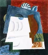 Still Life with Envelope By Louis Marcoussis