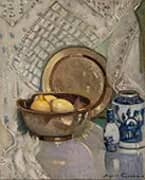 Still Life Study of Lemons c1930 By Agnes Goodsir