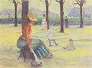 Le Square au Luxembourg By Claude Emile Schuffenecker