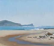 Silver Sea Avoca 1932 By Elioth Gruner