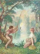 Fishing on The Ligne By Georges d'Espagnat