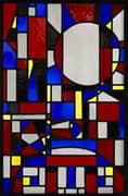 Constructivist Glass 1948 By Joaquin Torres-Garcia