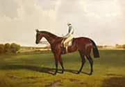Bloomsbury with S Templeman Up in The Colours of The Owner and Trainer W Ridsdale By John Frederick Snr Herring