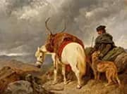 The Deer Stalker By John Frederick Snr Herring