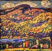 Mountain Lake Autumn 1910 By Marsden Hartley