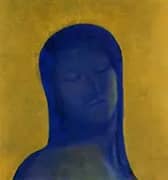 Closed Eyes 1894 By Odilon Redon