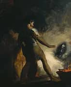 Macbeth in the Witches Cave 1840 By Thomas Sully