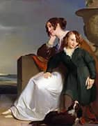 Mother and Son 1840 By Thomas Sully