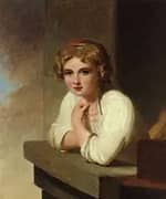 Peasant Girl By Thomas Sully