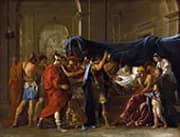 Death of Germanicus 1628 By Nicolas Poussin