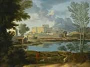Landscape with a Calm 1651 By Nicolas Poussin