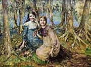 Hyacinth Time By Edward Atkinson Hornel