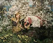Idyl in Spring By Edward Atkinson Hornel