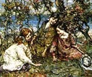 Summer Blossom By Edward Atkinson Hornel