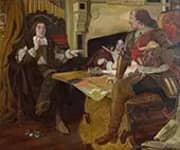 Cromwell Protector of The Vaudois By Ford Madox Brown