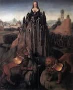 Allegory with a Virgin 1480 By Hans Memling