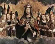 Christ Surrounded by Musician Angels 1480 By Hans Memling
