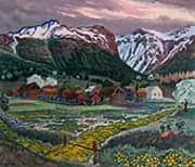 Marsh Marigold Night By Nikolai Astrup