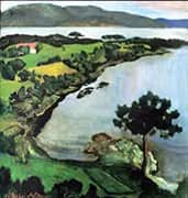 Svanoybukta By Nikolai Astrup